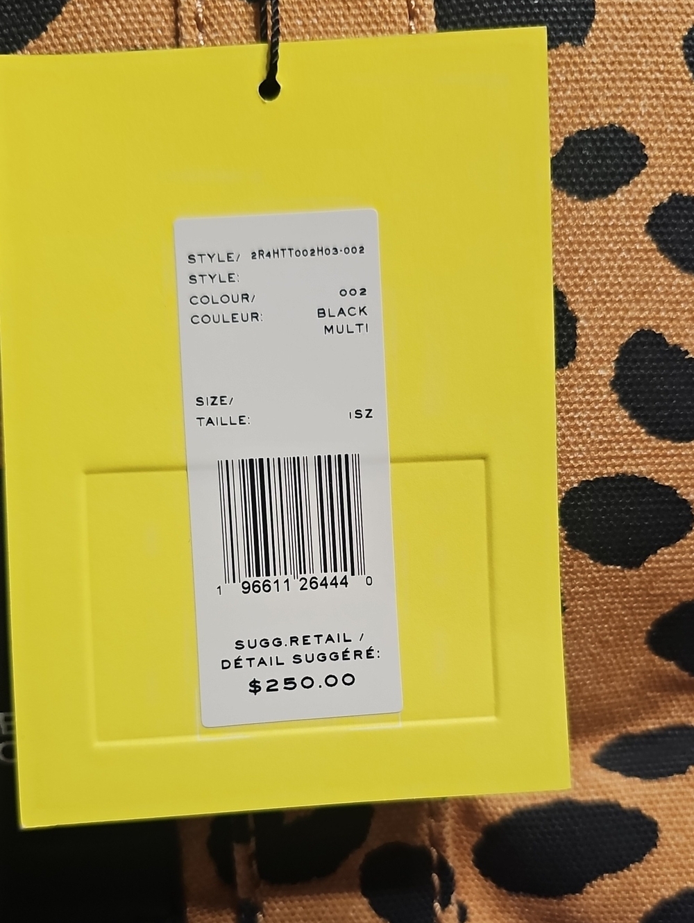 Marc Jacobs Leopard Print Medium Tote in Tan and Black/Cheetah Print - Picture 3 of 9
